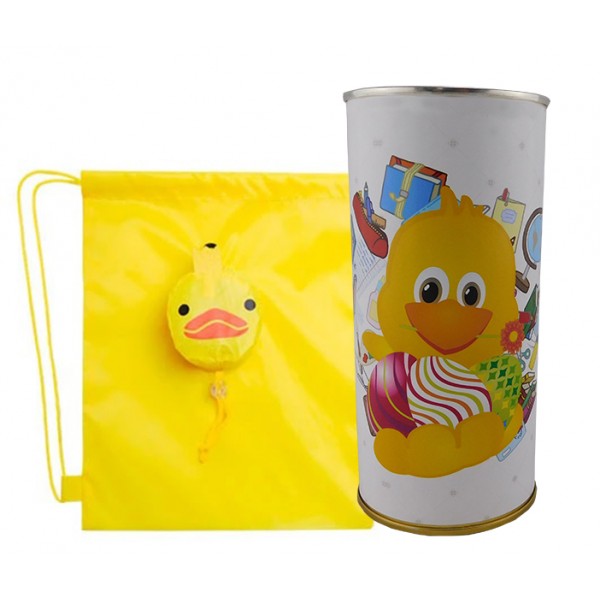 Mochila infantil pato en lata